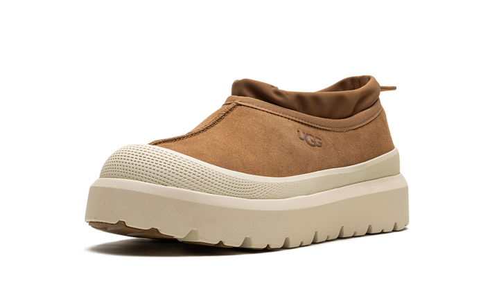 UGG TASMAN WEATHER HYBRID SLIPPER CHESTNUT WHITECAP