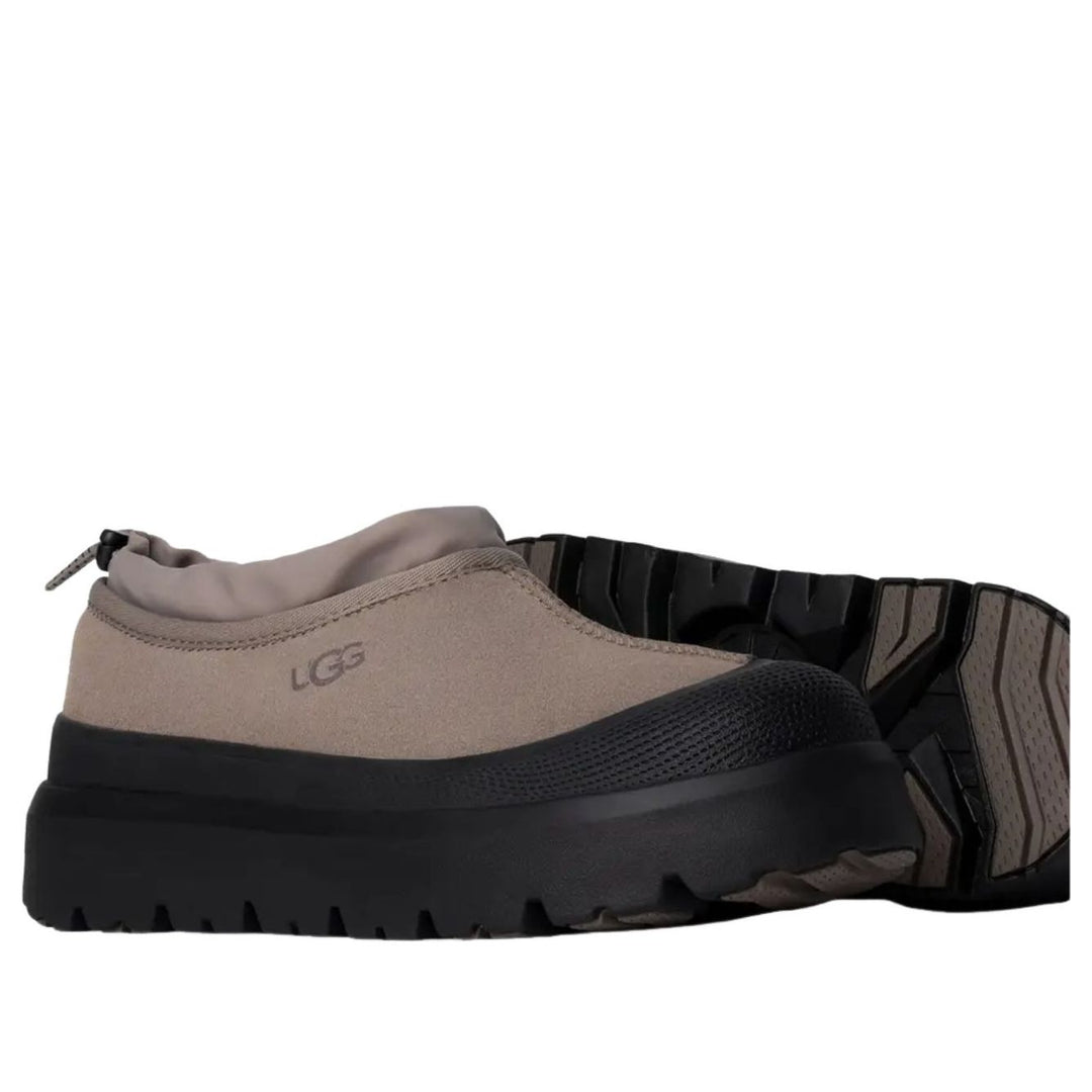 UGG TASMAN WEATHER HYBRID SLIPPER SMOKE PLUME BLACK