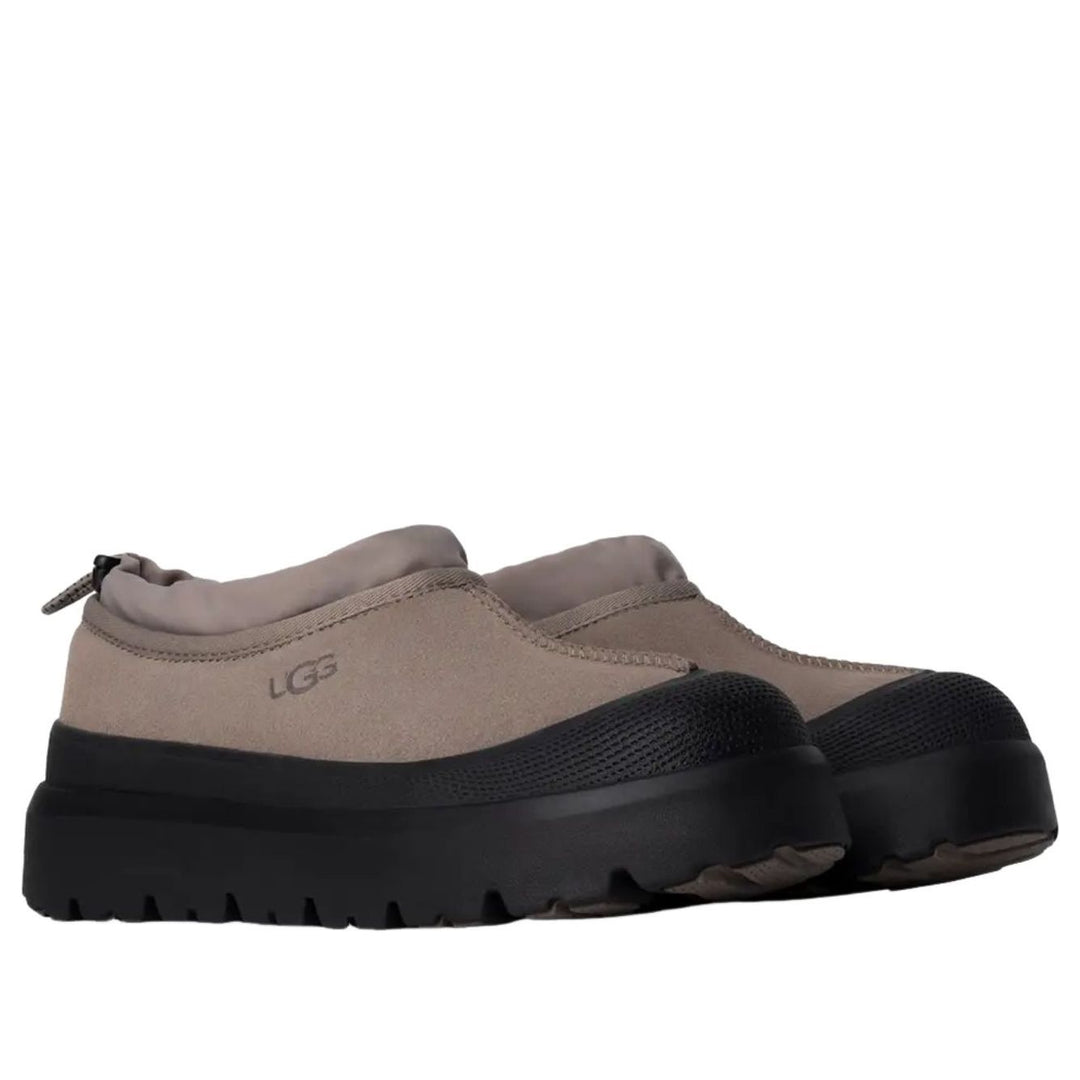 UGG TASMAN WEATHER HYBRID SLIPPER SMOKE PLUME BLACK