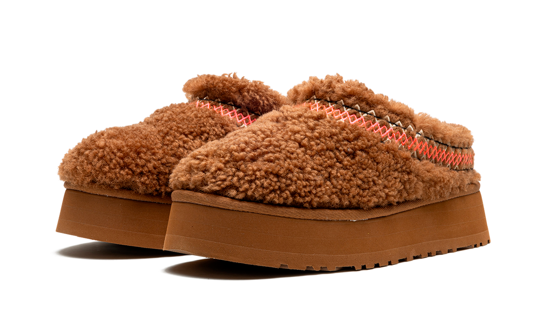 UGG TAZZ SLIPPER HERITAGE BRAID HARDWOOD WOMENS