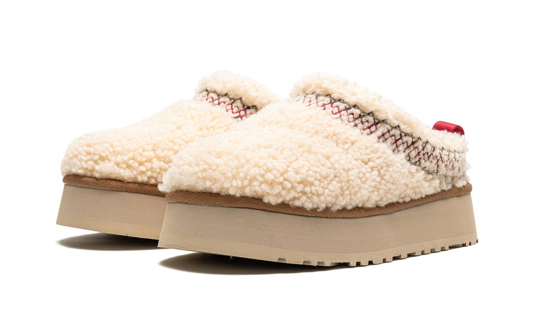 UGG TAZZ SLIPPER HERITAGE BRAID NATURAL