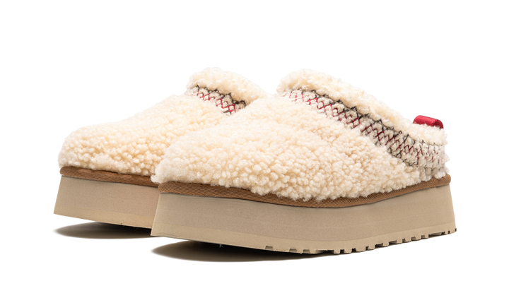 UGG TAZZ SLIPPER HERITAGE BRAID NATURAL