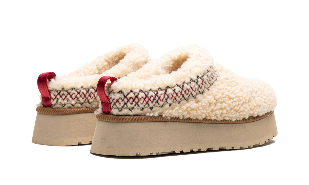 UGG TAZZ SLIPPER HERITAGE BRAID NATURAL