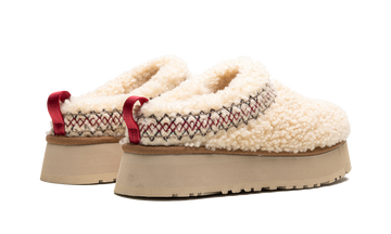 UGG TAZZ SLIPPER HERITAGE BRAID NATURAL — Stock