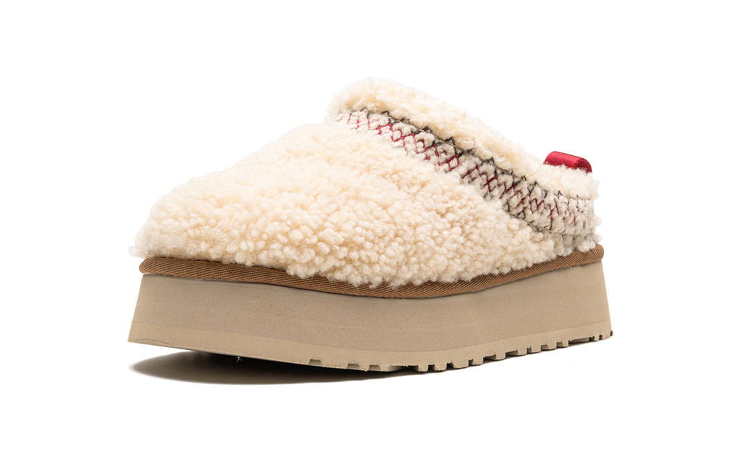 UGG TAZZ SLIPPER HERITAGE BRAID NATURAL