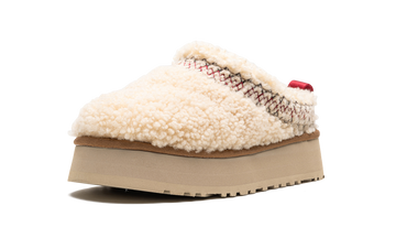 UGG TAZZ SLIPPER HERITAGE BRAID NATURAL — Stock