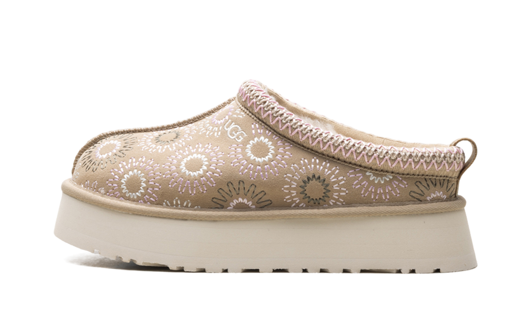 UGG TAZZ SUN STITCH SLIPPER MUSTARD SEED (WOMEN&