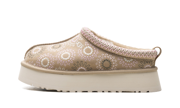 UGG TAZZ SUN STITCH SLIPPER MUSTARD SEED (WOMEN&