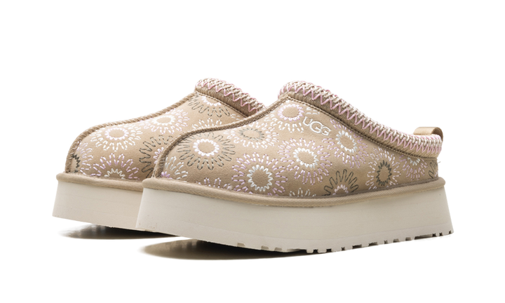 UGG TAZZ SUN STITCH SLIPPER MUSTARD SEED (WOMEN&