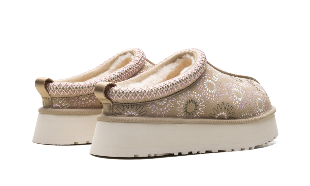 UGG TAZZ SUN STITCH SLIPPER MUSTARD SEED (WOMEN&