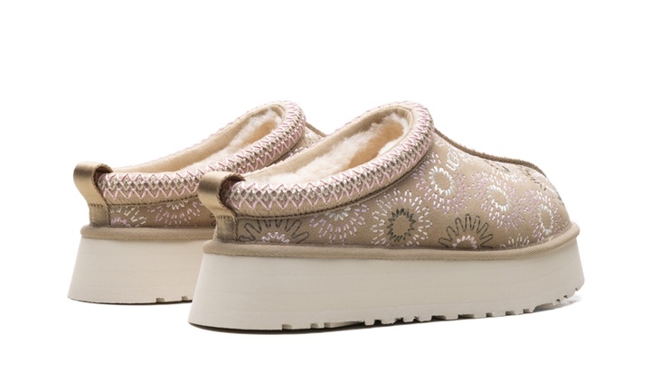 UGG TAZZ SUN STITCH SLIPPER MUSTARD SEED (WOMEN&