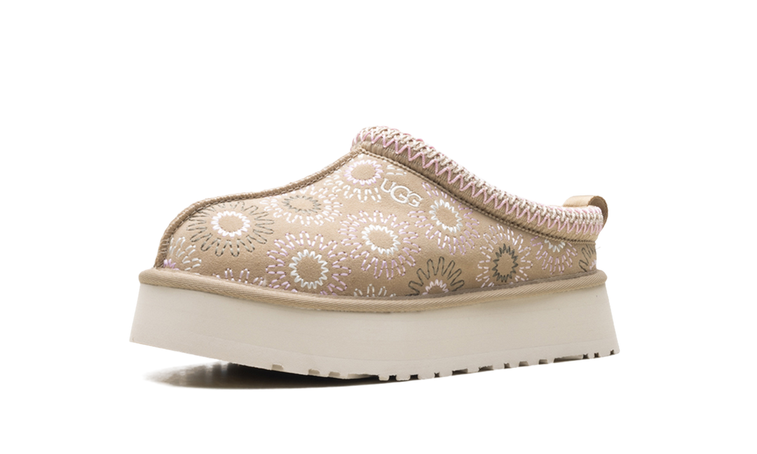 UGG TAZZ SUN STITCH SLIPPER MUSTARD SEED (WOMEN&