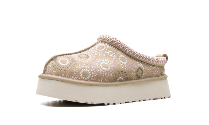UGG TAZZ SUN STITCH SLIPPER MUSTARD SEED (WOMEN&