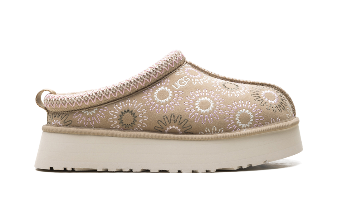 UGG TAZZ SUN STITCH SLIPPER MUSTARD SEED (WOMEN&