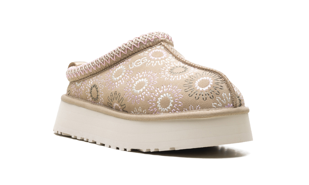 UGG TAZZ SUN STITCH SLIPPER MUSTARD SEED (WOMEN&