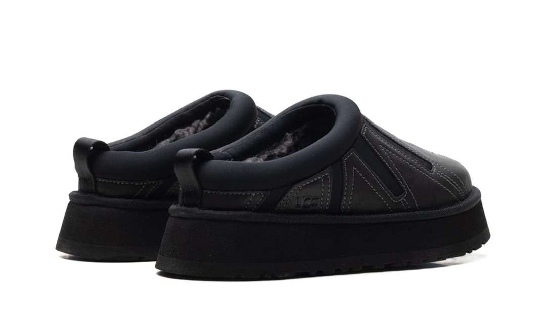 UGG TAZZ SUNWAVE SLIPPER BLACK (WOMEN&