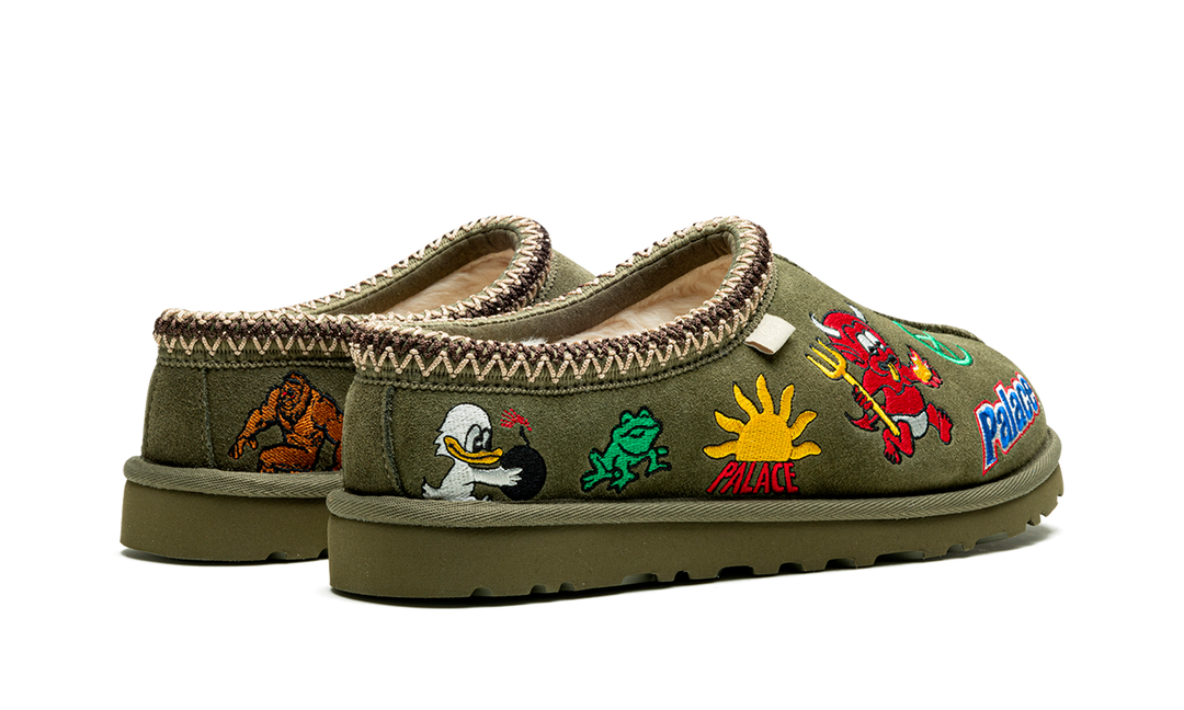 UGG X PALACE TASMAN SLIPPER BURNT OLIVE