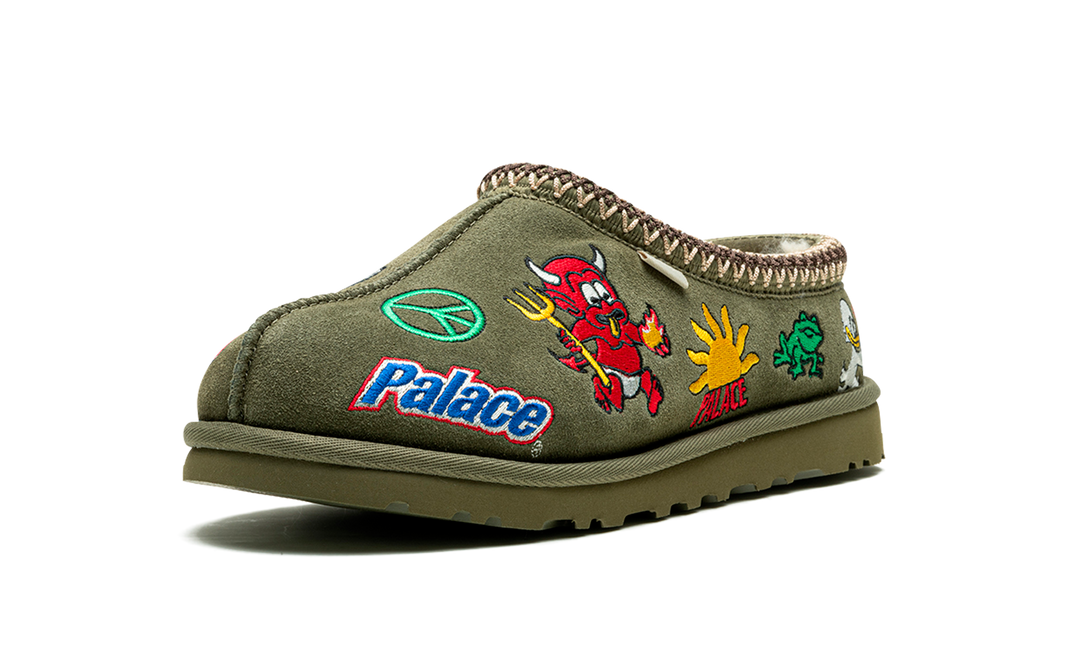 UGG X PALACE TASMAN SLIPPER BURNT OLIVE