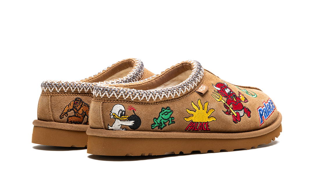 UGG X PALACE TASMAN SLIPPER CHESTNUT