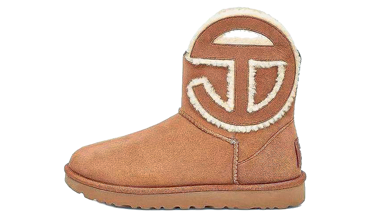 UGG X TELFAR LOGO MINI BOOT CHESTNUT