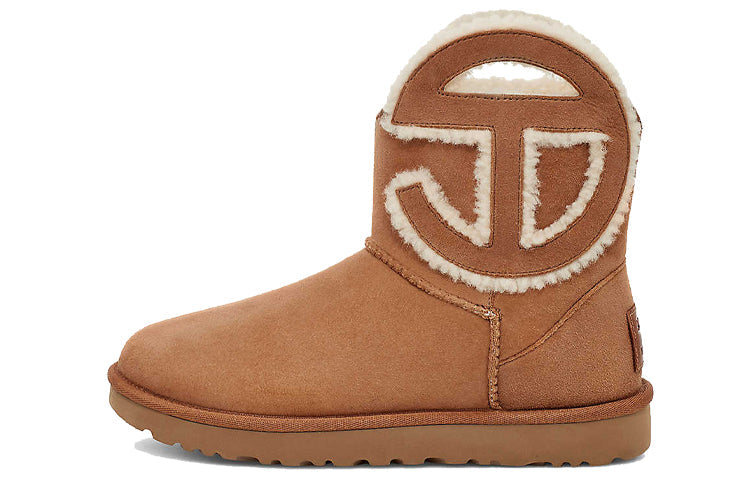 UGG X TELFAR LOGO MINI BOOT CHESTNUT