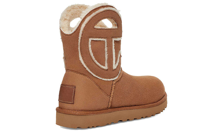 UGG X TELFAR LOGO MINI BOOT CHESTNUT