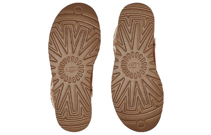 UGG X TELFAR LOGO MINI BOOT CHESTNUT