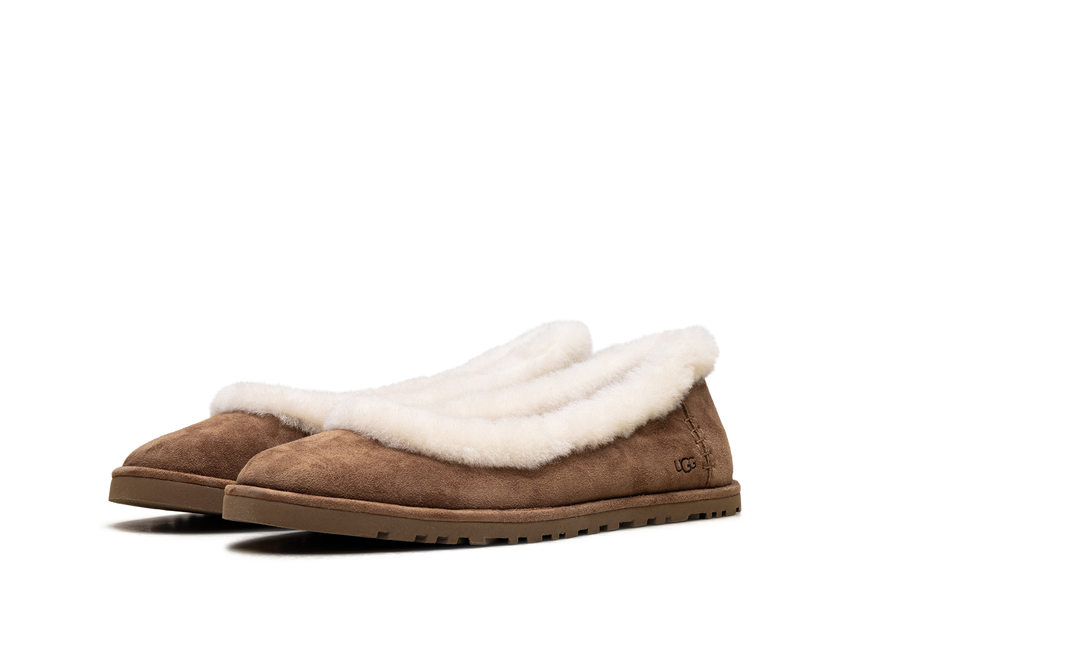 UGG ZORA BALLET FLAT CHESTNUT WOMENS