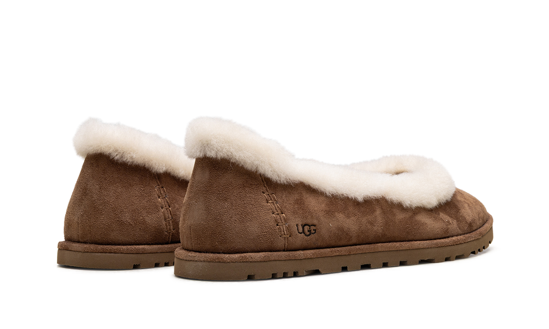UGG ZORA BALLET FLAT CHESTNUT WOMENS