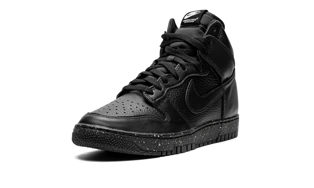 UNDERCOVER X NIKE DUNK HIGH CHAOS TRIPLE BLACK