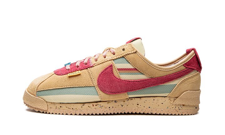 UNION LA X NIKE CORTEZ KHAKI RED
