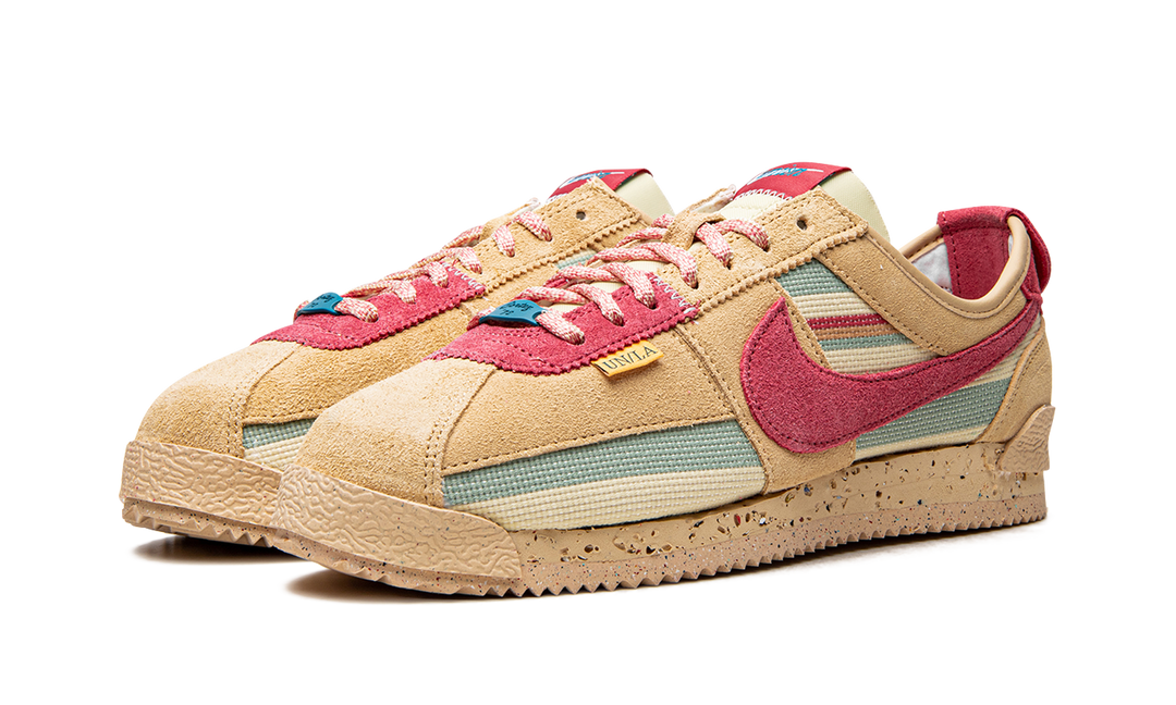 UNION LA X NIKE CORTEZ KHAKI RED
