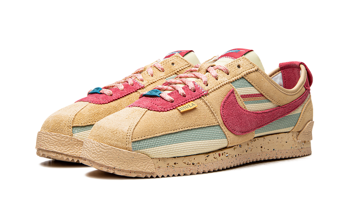 UNION LA X NIKE CORTEZ KHAKI RED