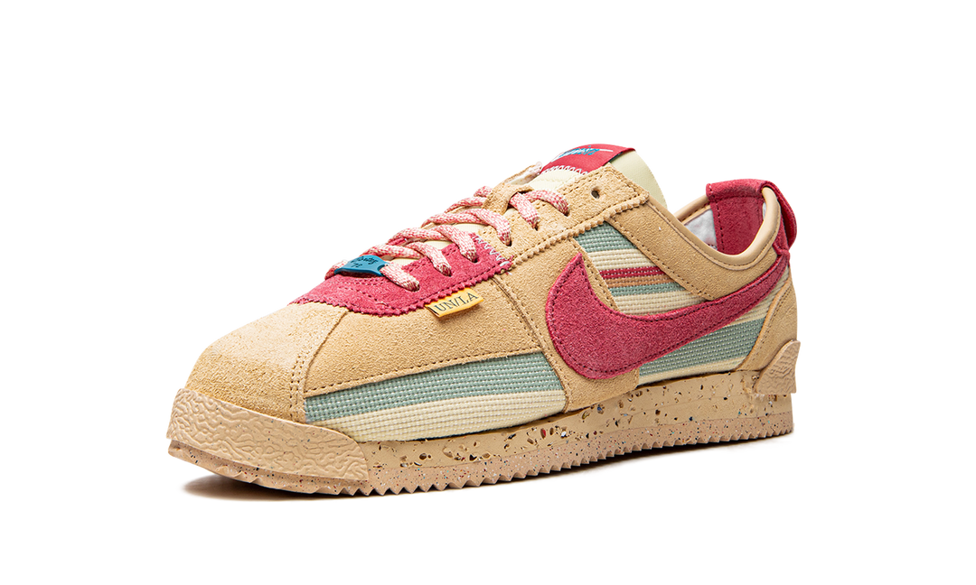 UNION LA X NIKE CORTEZ KHAKI RED