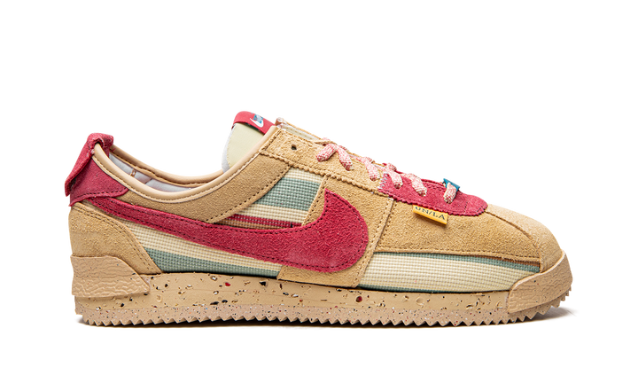 UNION LA X NIKE CORTEZ KHAKI RED