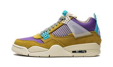 UNION X AIR JORDAN 4 30TH ANNIVERSARY DESERT MOSS TURQUOISE BLUE — Stock