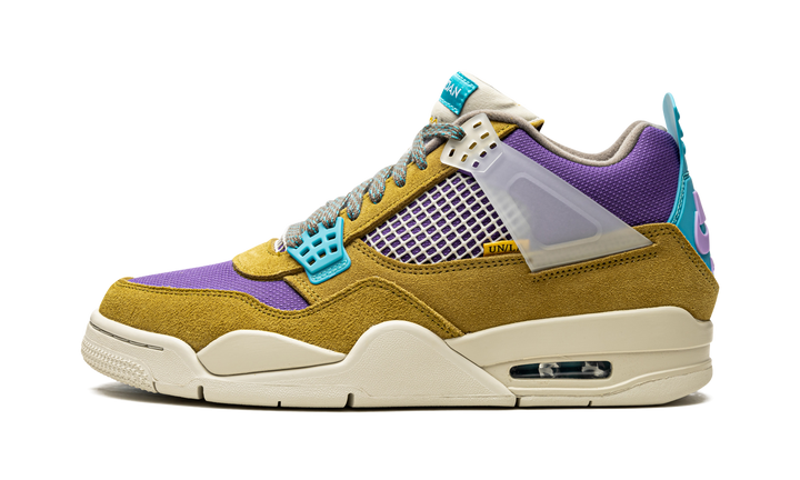 UNION X AIR JORDAN 4 30TH ANNIVERSARY DESERT MOSS TURQUOISE BLUE