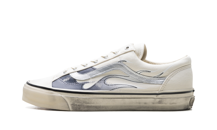 VANS LX OLD SKOOL ARCHIVE FLAME WHITE