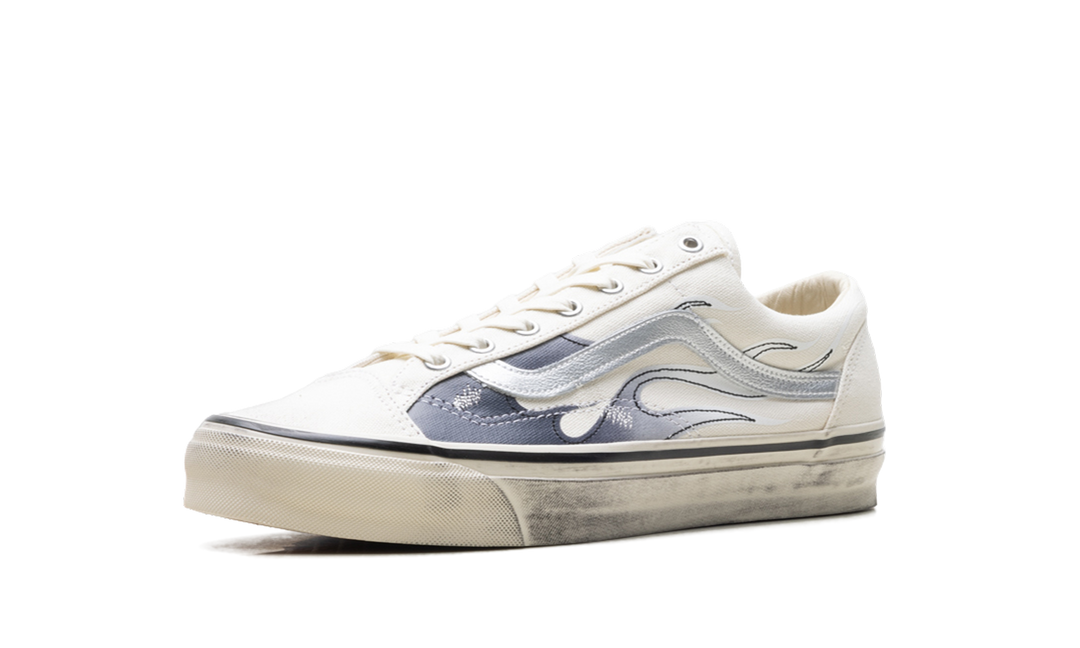 VANS LX OLD SKOOL ARCHIVE FLAME WHITE
