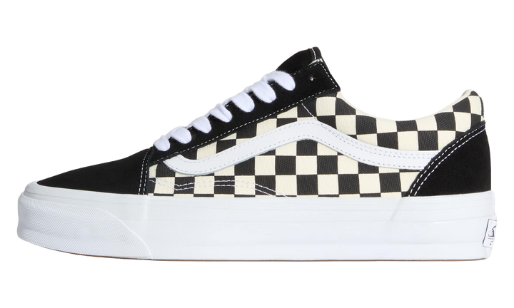 VANS OLD SKOOL 36 LX CHECKERBOARD WHITE BLACK