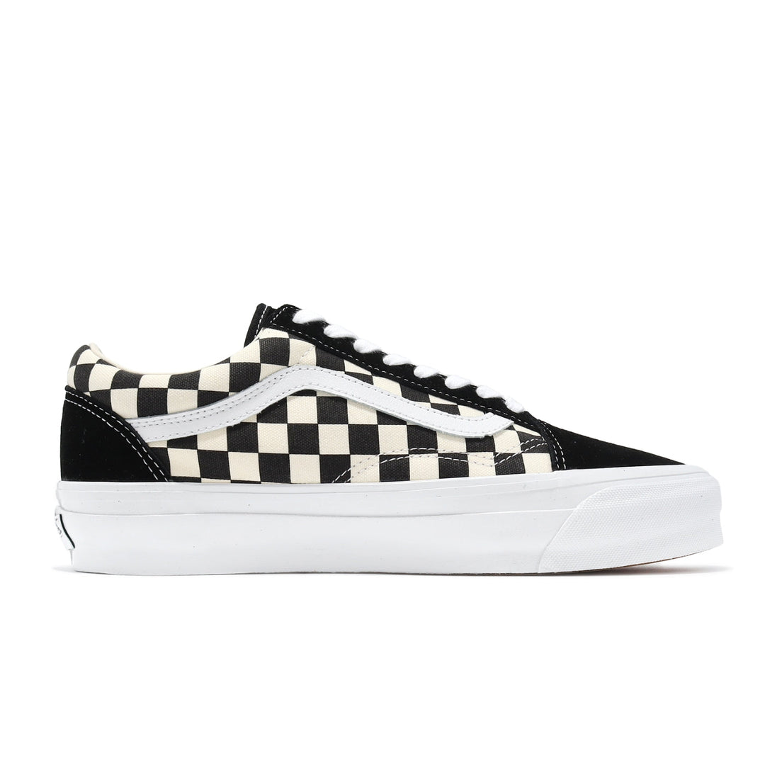 VANS OLD SKOOL 36 LX CHECKERBOARD WHITE BLACK