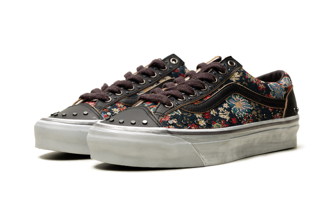 VANS OTW OLD SKOOL 36 VIBRAM FLORAL RIVETS BLACK
