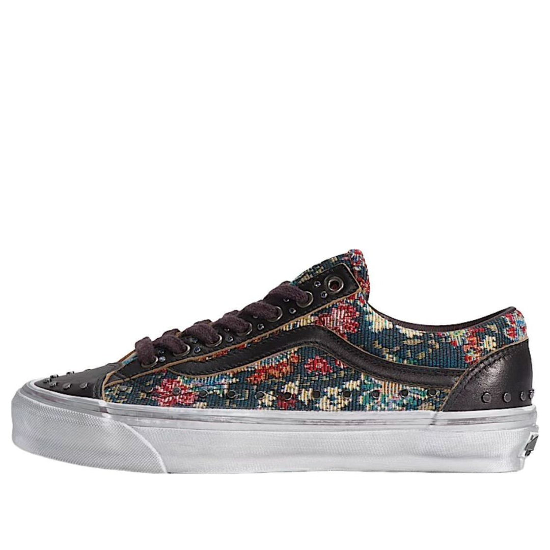 VANS OTW OLD SKOOL 36 VIBRAM FLORAL RIVETS BLACK