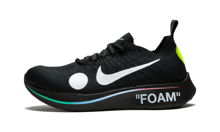 NIKE ZOOM FLY MERCURIAL FLYKNIT BLACK X OFF-WHITE