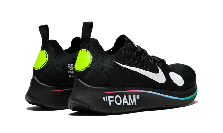 NIKE ZOOM FLY MERCURIAL FLYKNIT BLACK X OFF-WHITE